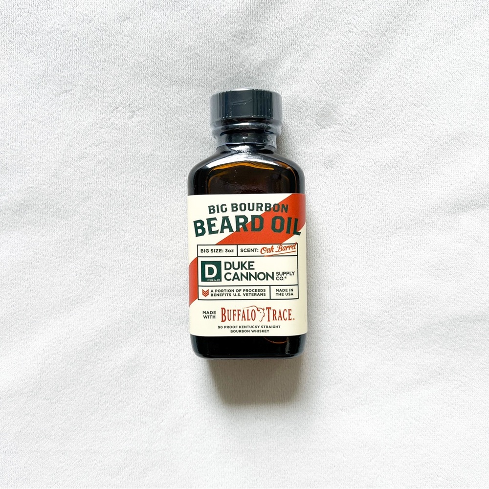 Duke Cannon Big Bourbon Beard Oil - Brown